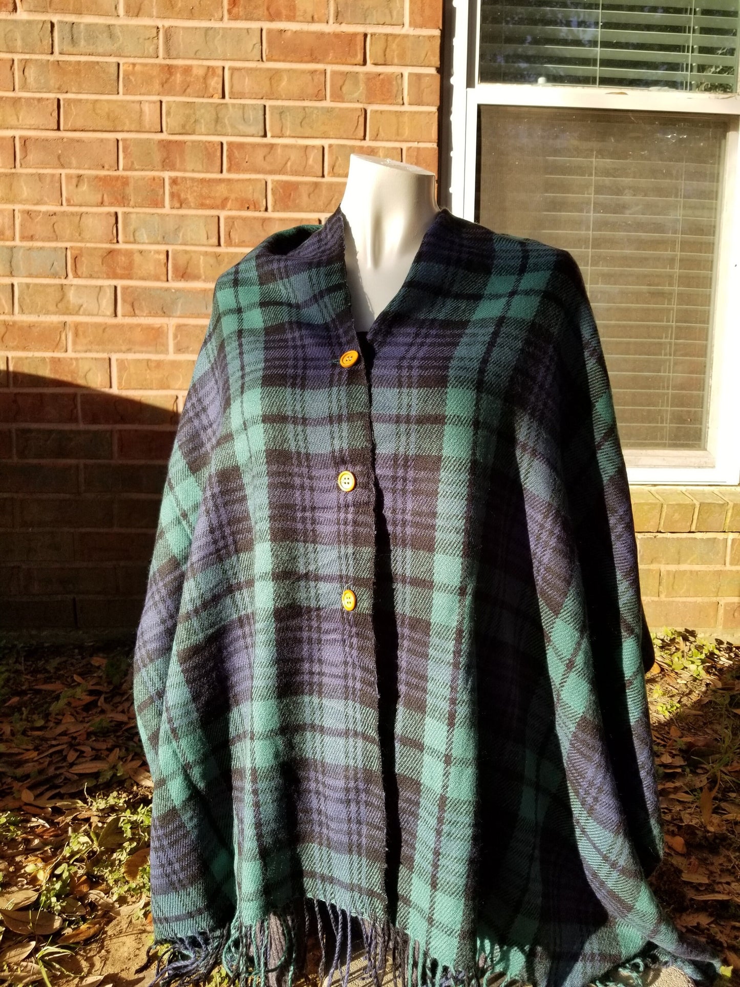 Monogram Flannel Shawl, Women's Accessories, Shawl, Plaid scarf, Winter Apparel, Accessories, Fall Scarf Wrap, Ladies Shawl, Gift for her,