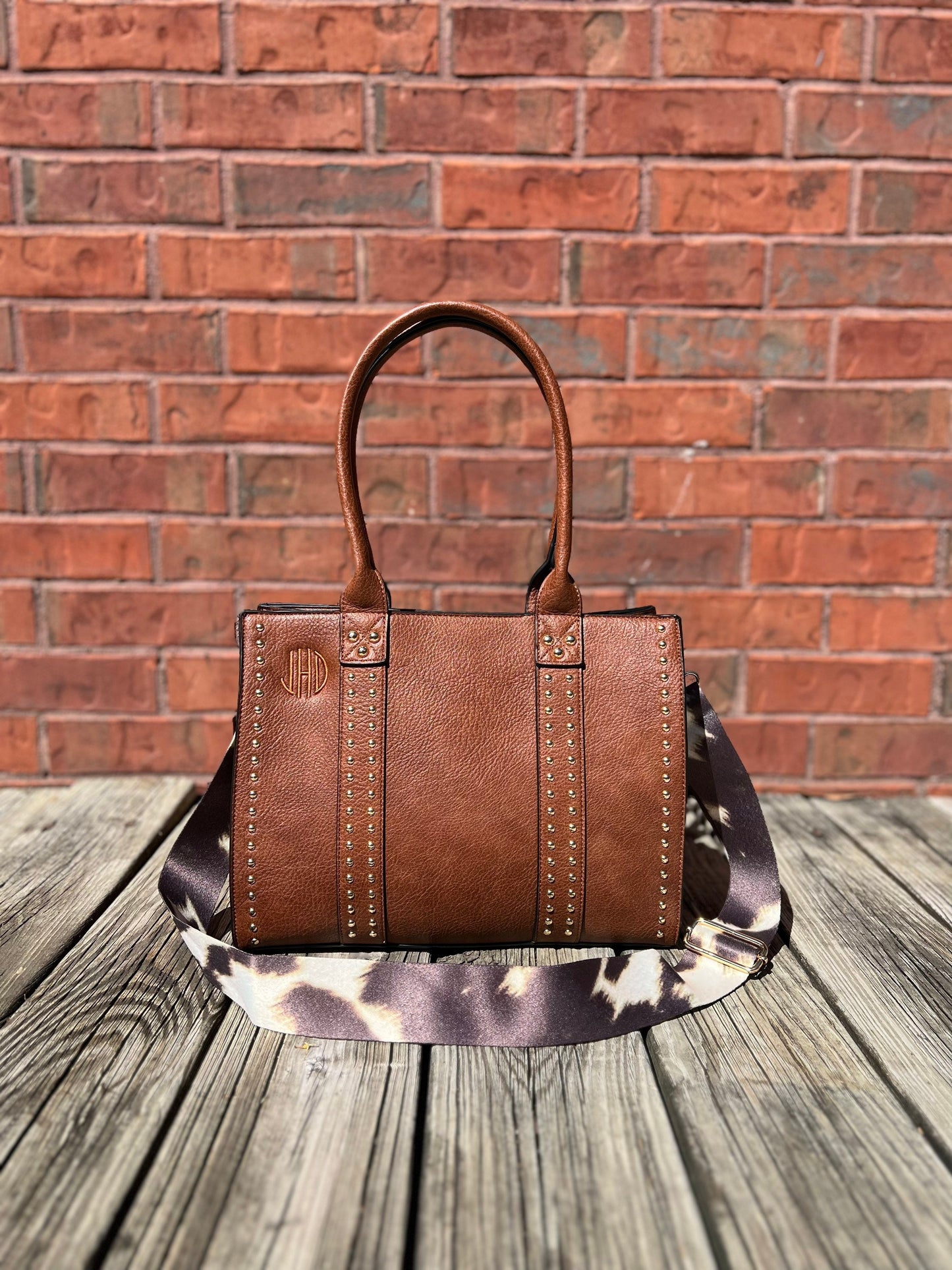 Conceal Carry Crossbody Tote- Firearm concealed purse -Monogram Purse- Gun Handbag -Personalized Conceal Carry bag -Crossbody bag- CCW Purse