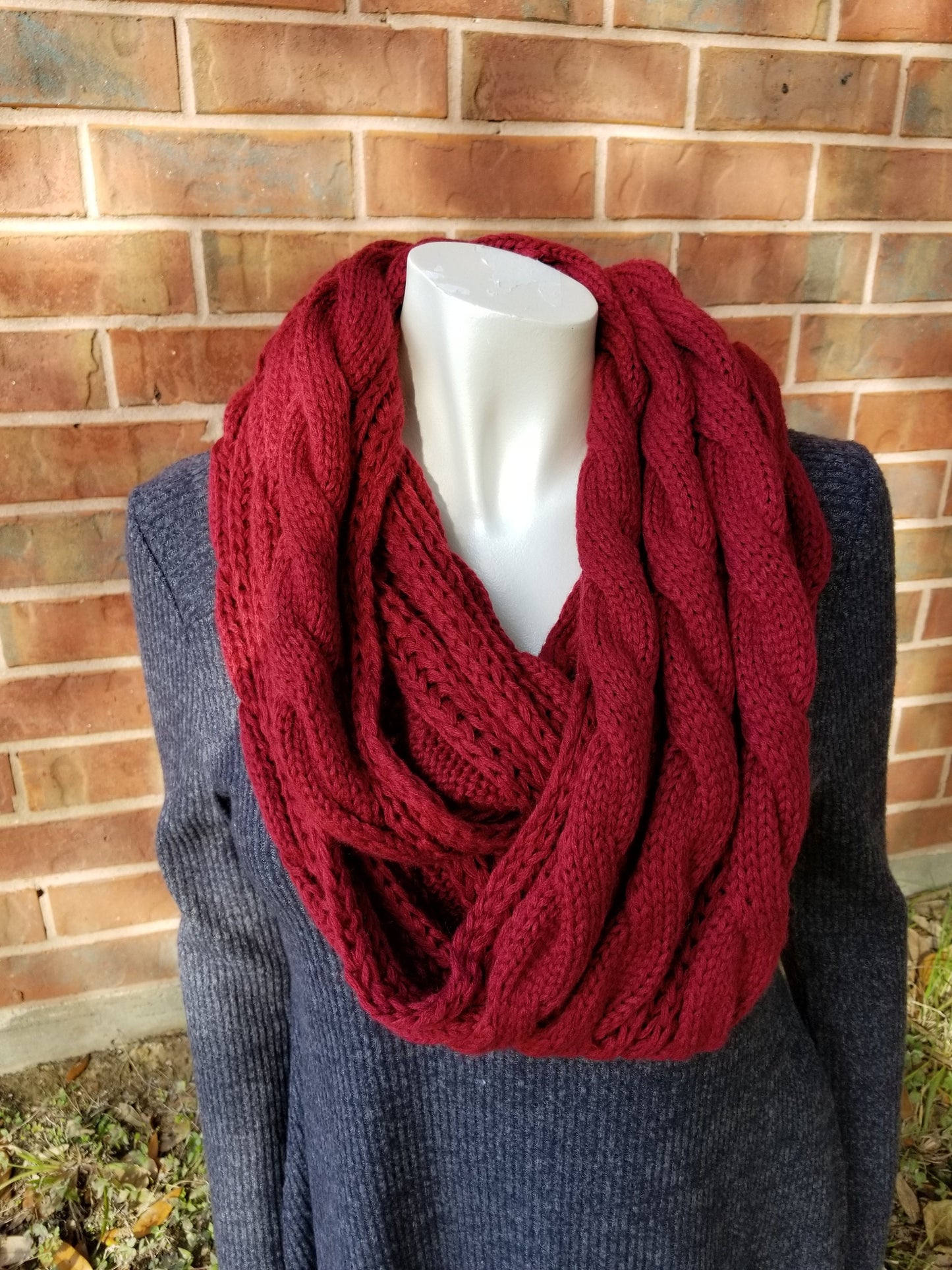 INFINITY Monogram Scarf, Women's Fall Accessories, Scarves, Winter Apparel Accessories, , woven scarves, knitted scarves women scarf