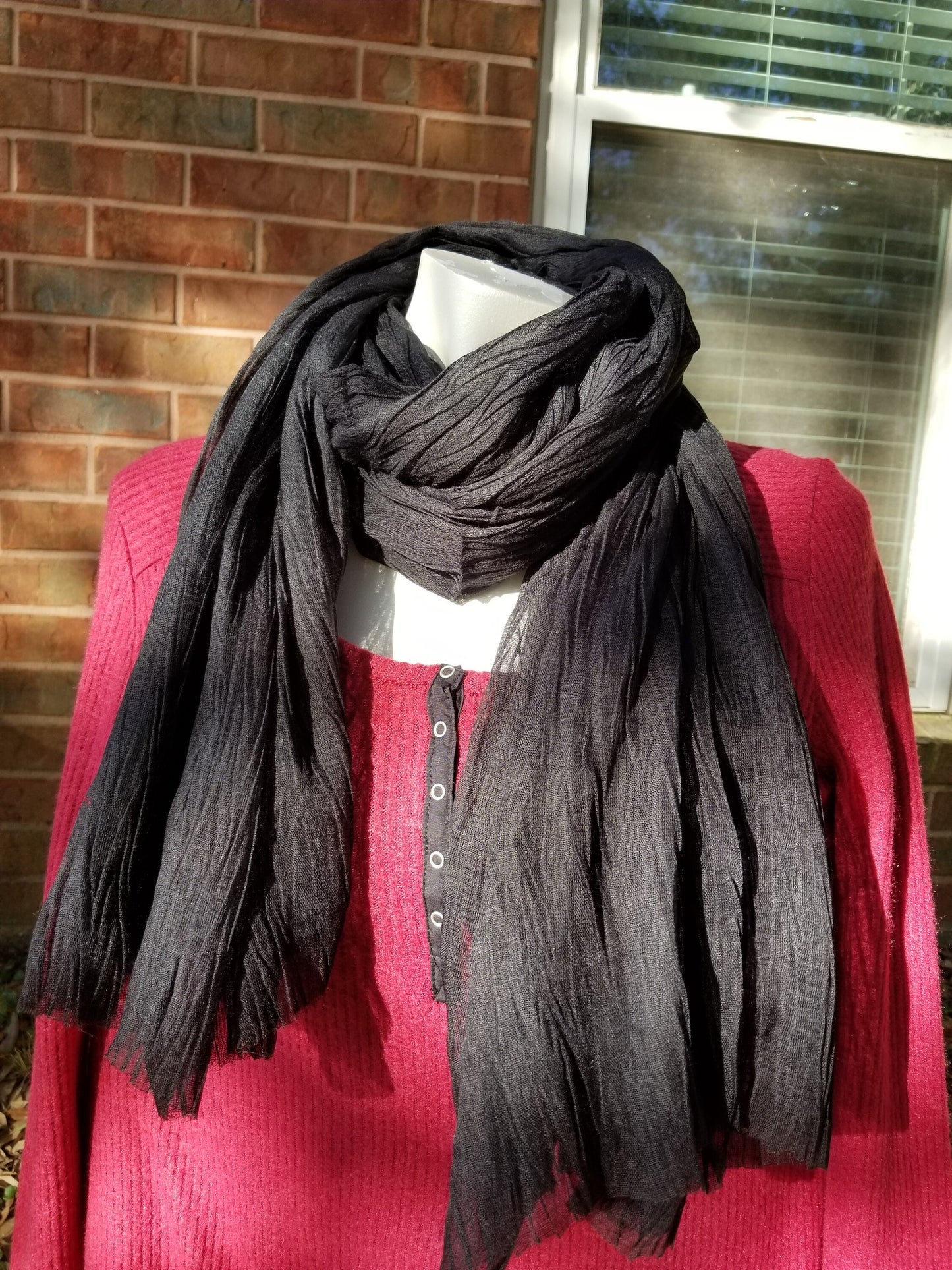 Monogram Scarf, Women's Accessories, Scarfs, Winter Apparel, Custom Accessories, LIGHT scarf