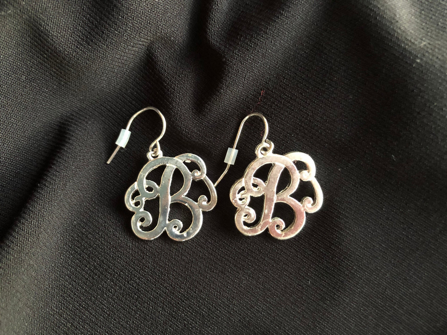 Initials earrings, Personalized Earrings,engraved Earrings,Monogram earrings