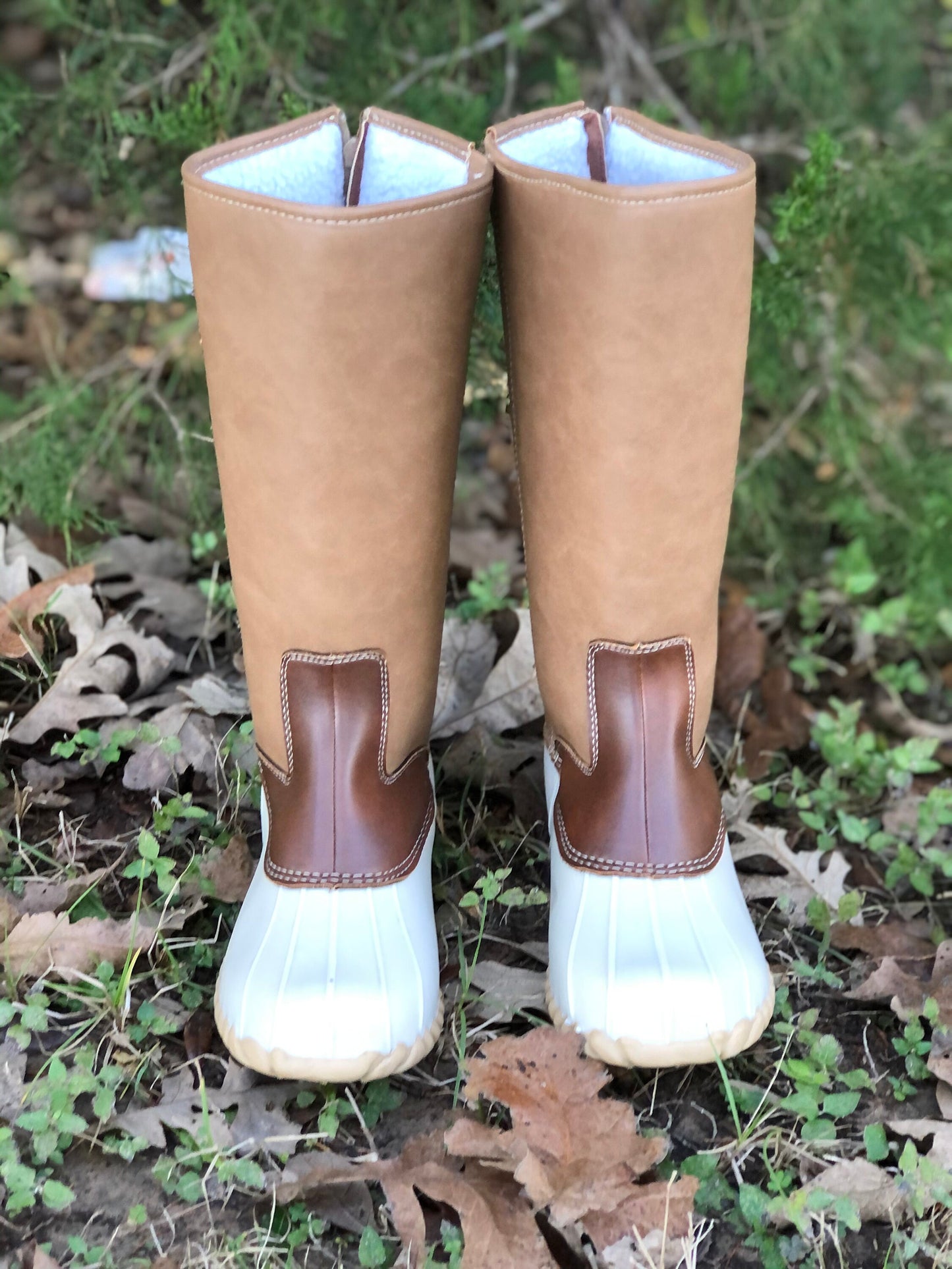 Personalized boot, custom boots ,Tall Duck boots, Monogram  Duck Boots, Rain Boot, Boat-Shoe Style boots , Duck Boots