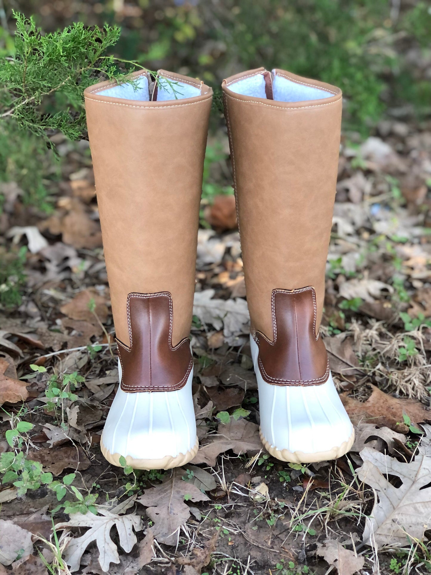 Personalized boot, custom boots ,Tall Duck boots, Monogram  Duck Boots, Rain Boot, Boat-Shoe Style boots , Duck Boots