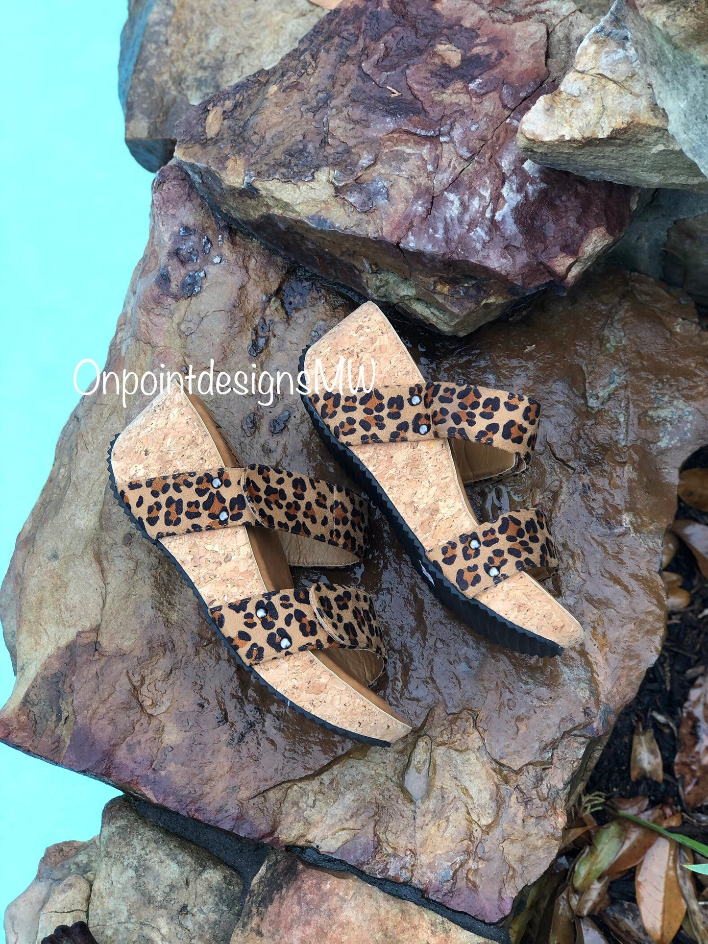 monogram Cork Wedge Sandals , Monogrammed sandals, Comfortable Sandals, personalized cork sandals, women's shoes, gift for her