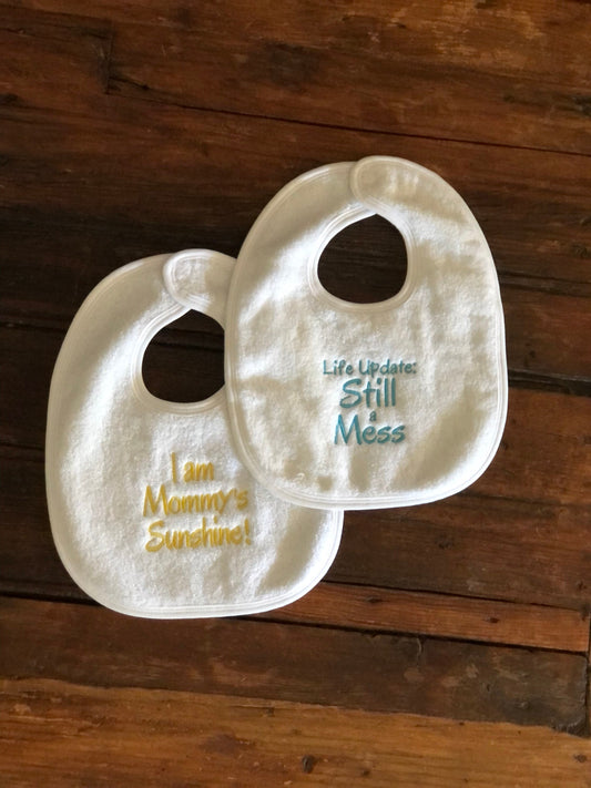 Personalized baby bib, Monogram Baby Bib, Custom Baby bib, Shower Gifts, Baby Boy or Girl gift,Monogrammed Bib