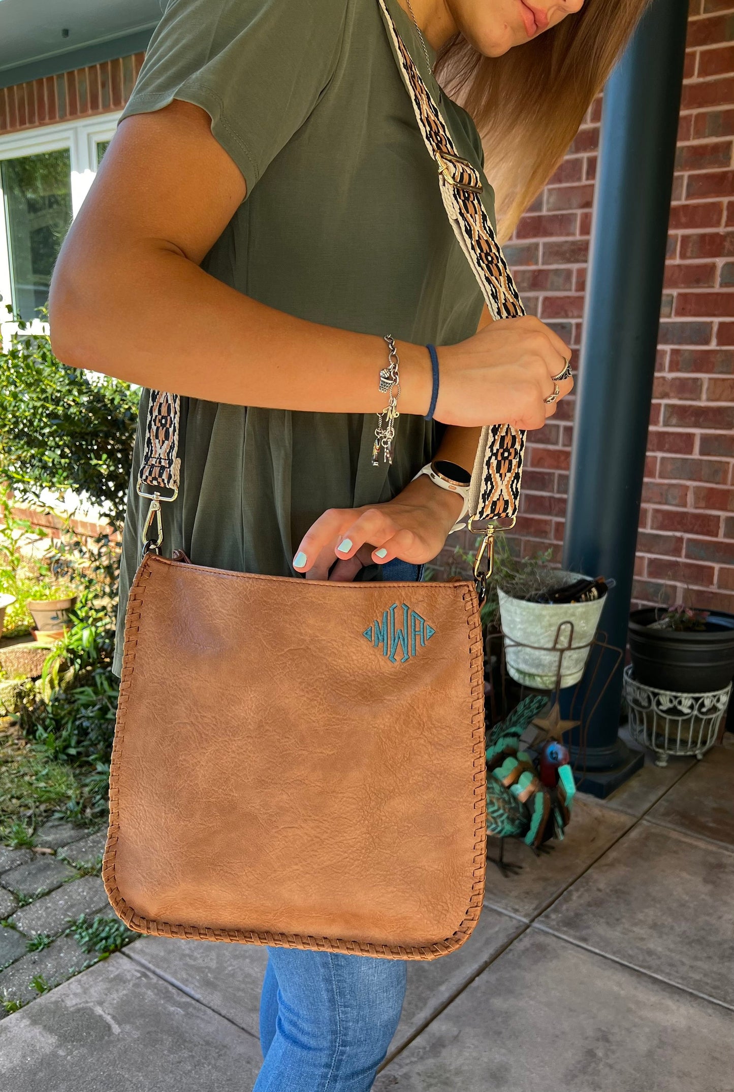 Monogram Conceal Carry bag, Crossbody bag, Monogram Purse, Concealed Carry Purse, CCW Purse, Personalized  Purse, Crossbody bag, Gun purse