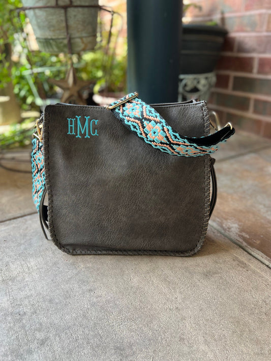 Monogram Conceal Carry bag, Crossbody bag, Conceal Carry Purse, Monogram Purse, shoulder bag, Crossbody purse, Gun Handbag, CCW Purse