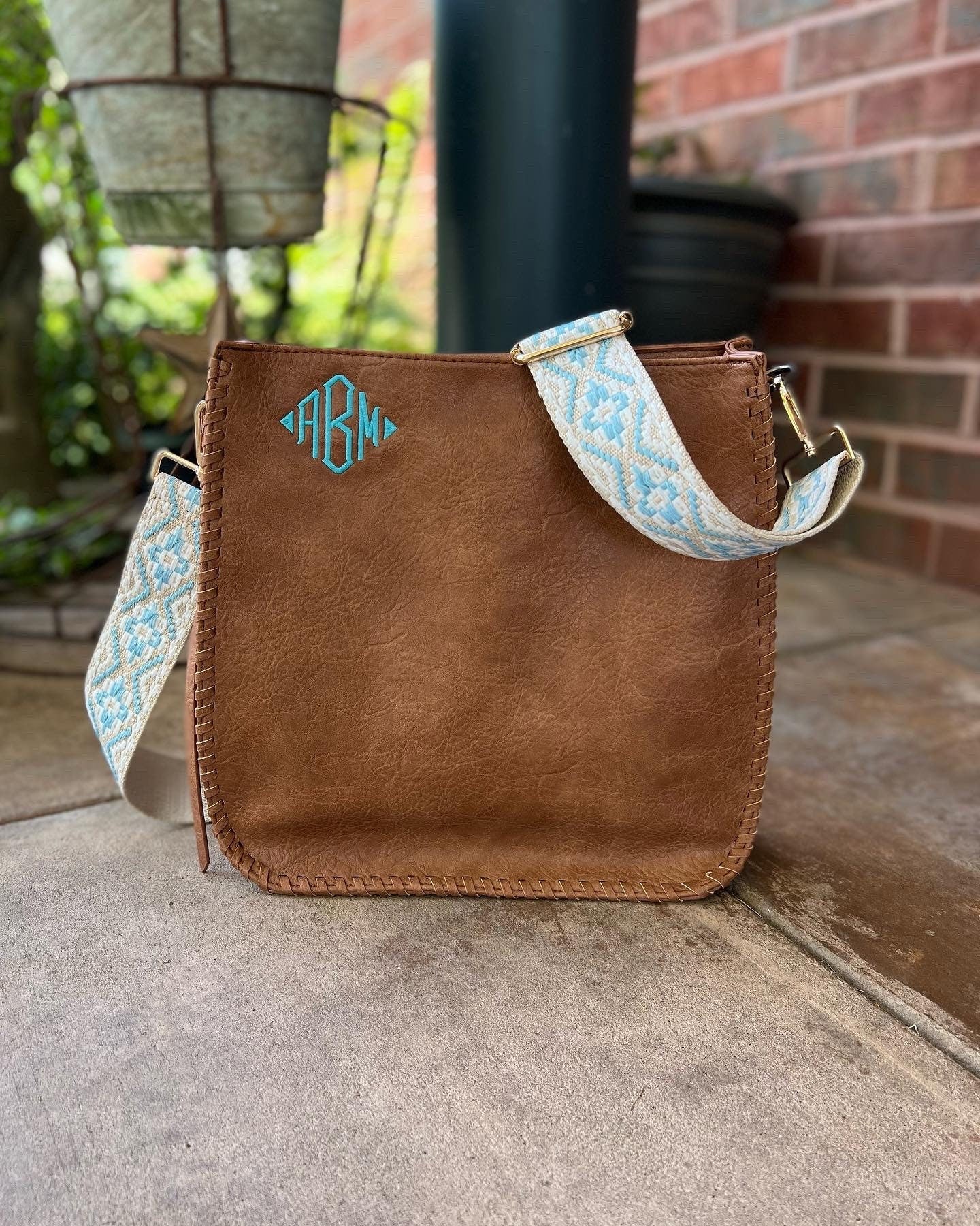 Monogram Conceal Carry bag, Crossbody bag, Conceal Carry Purse, Monogram Purse, shoulder bag, Crossbody purse, Gun Handbag, CCW Purse