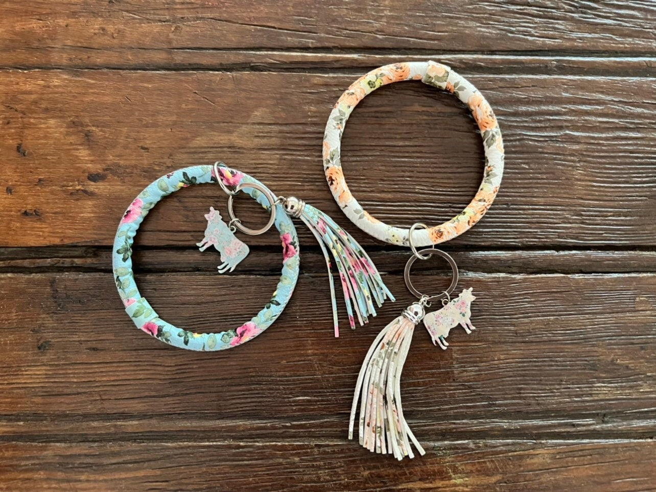 Bracelet Key Ring, Key Chain chicken wrist bracelet, Wrist Bangle keychain, Pig keychain, cow Key Chain, key chain wrist loop, car key ring