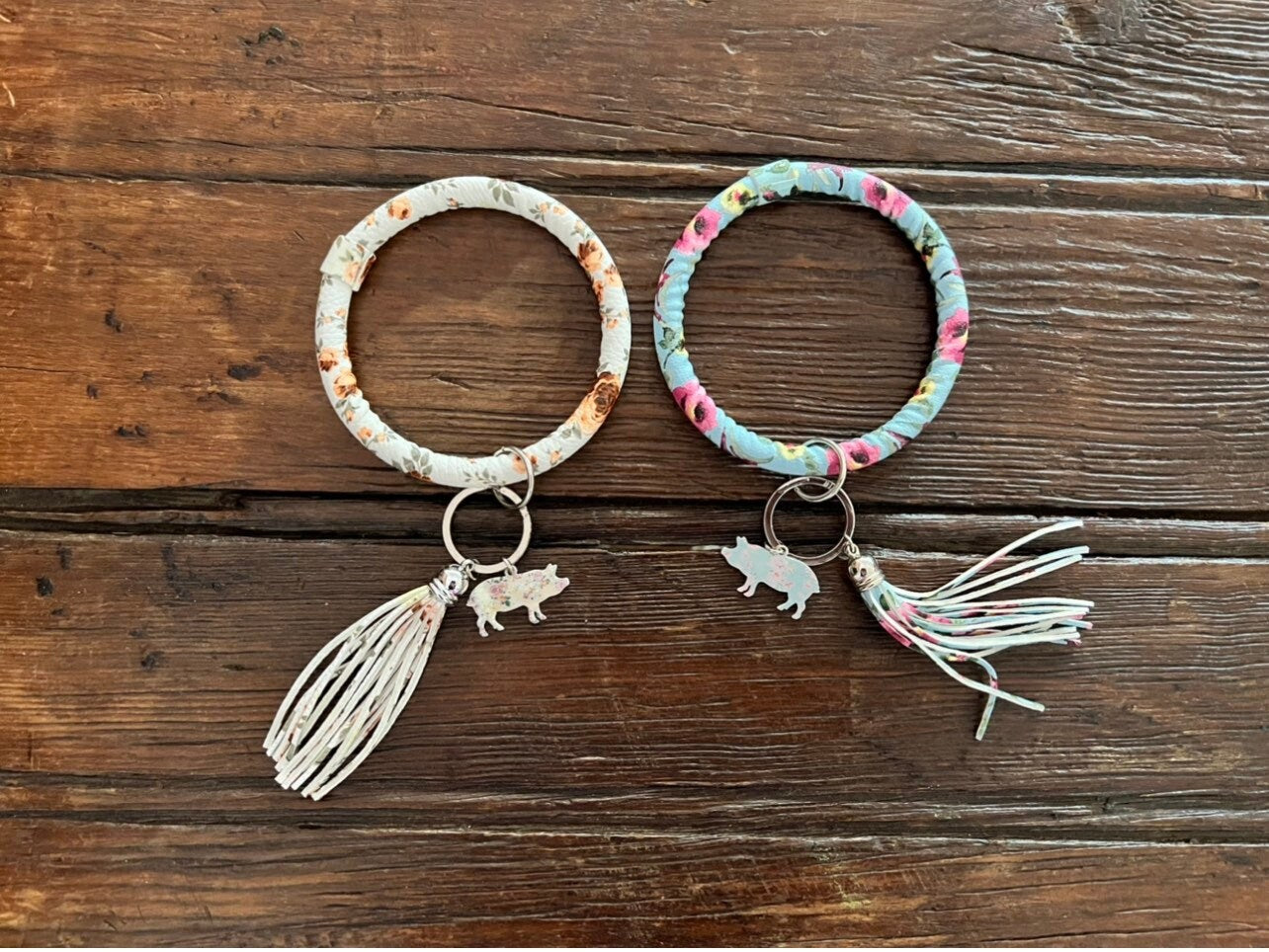 Bracelet Key Ring, Key Chain chicken wrist bracelet, Wrist Bangle keychain, Pig keychain, cow Key Chain, key chain wrist loop, car key ring