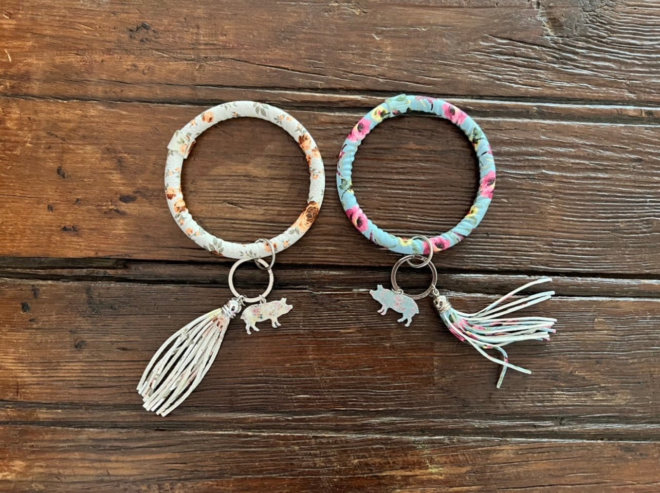 Bracelet Key Ring, Key Chain chicken wrist bracelet, Wrist Bangle keychain, Pig keychain, cow Key Chain, key chain wrist loop, car key ring