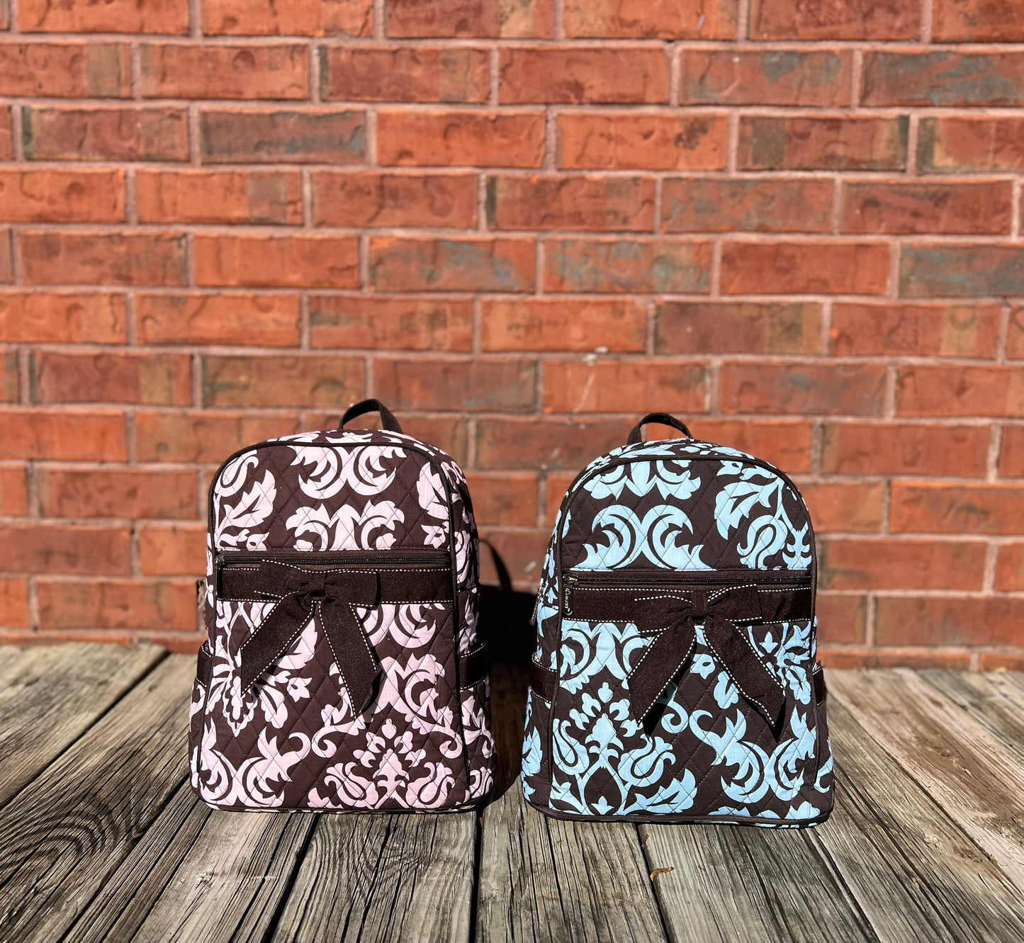 Monogrammed backpack, Canvas Backpack, Monogram toddler backpack, Diaper bag,Quilted backpack, kid backpack, Seersucker Backpack