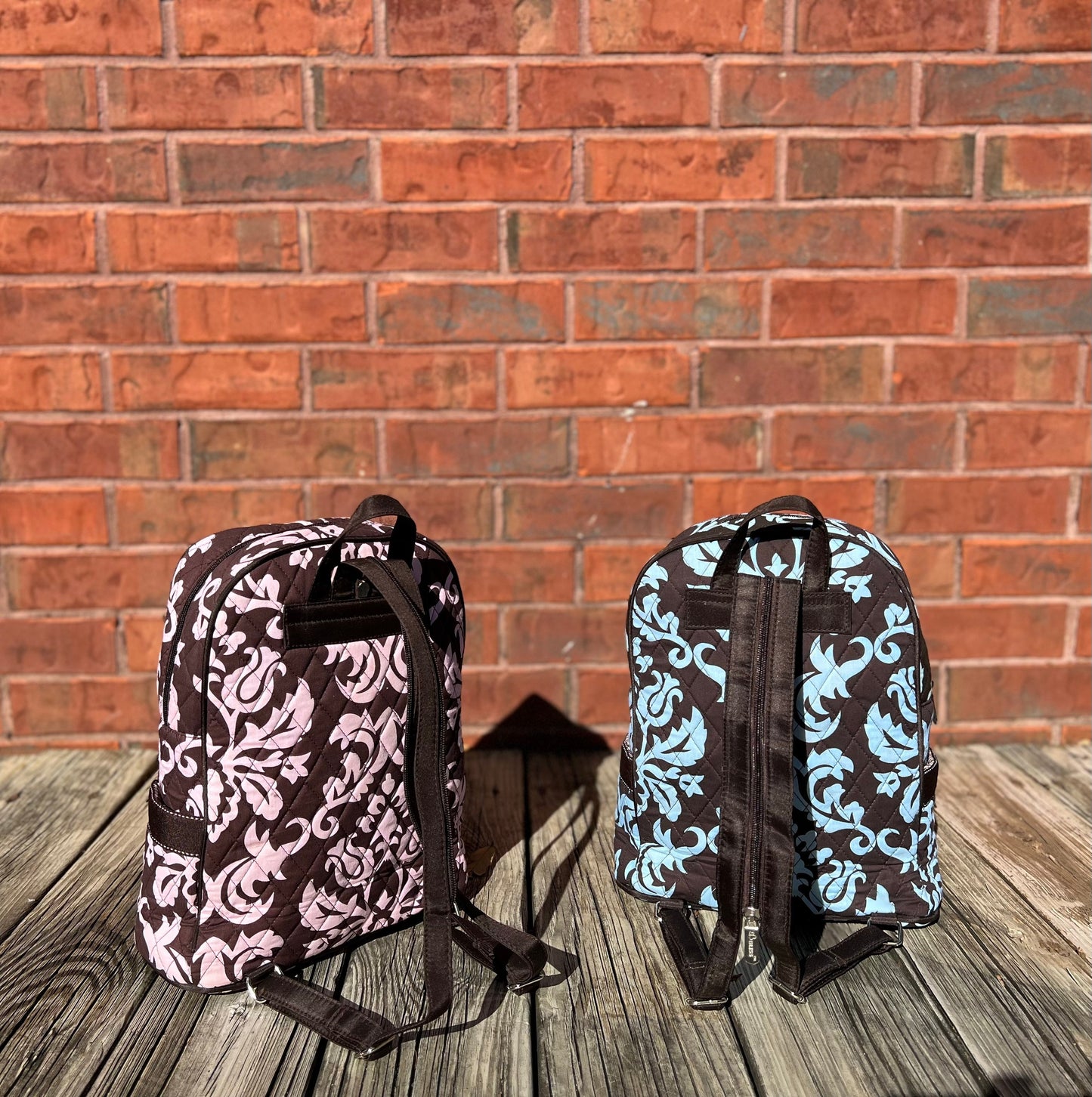 Monogrammed backpack, Canvas Backpack, Monogram toddler backpack, Diaper bag,Quilted backpack, kid backpack, Seersucker Backpack