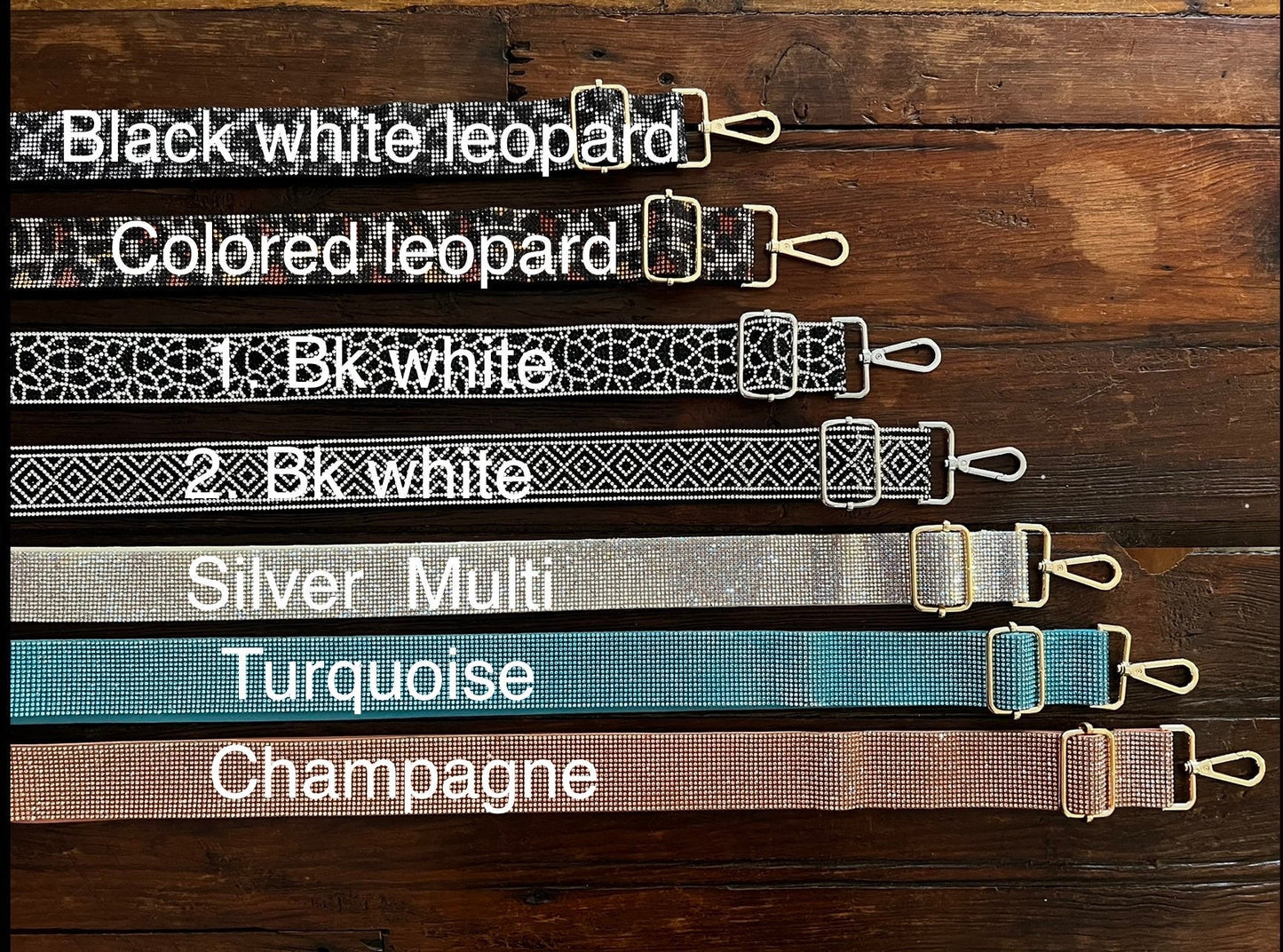 Guitar strap, Iridescent Strap, bling Crossbody Strap, sparkle Strap, Canvas Purse Strap, Adjustable crossbody straps, Rhinestone strap