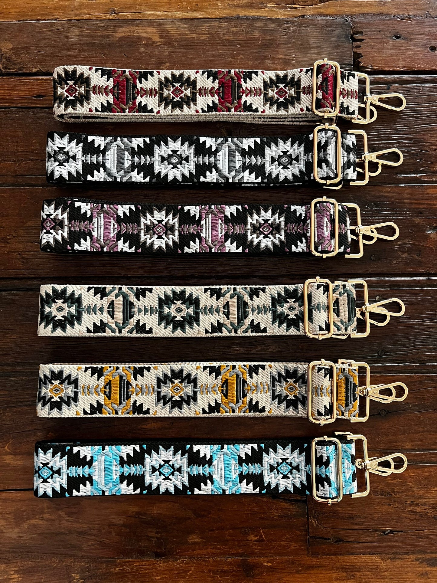 guitar strap, Woven Canvas Purse Strap, Crossbody Strap for purse, Replacement Shoulder Strap, Aztec Purse Strap, Adjustable crossbody strap