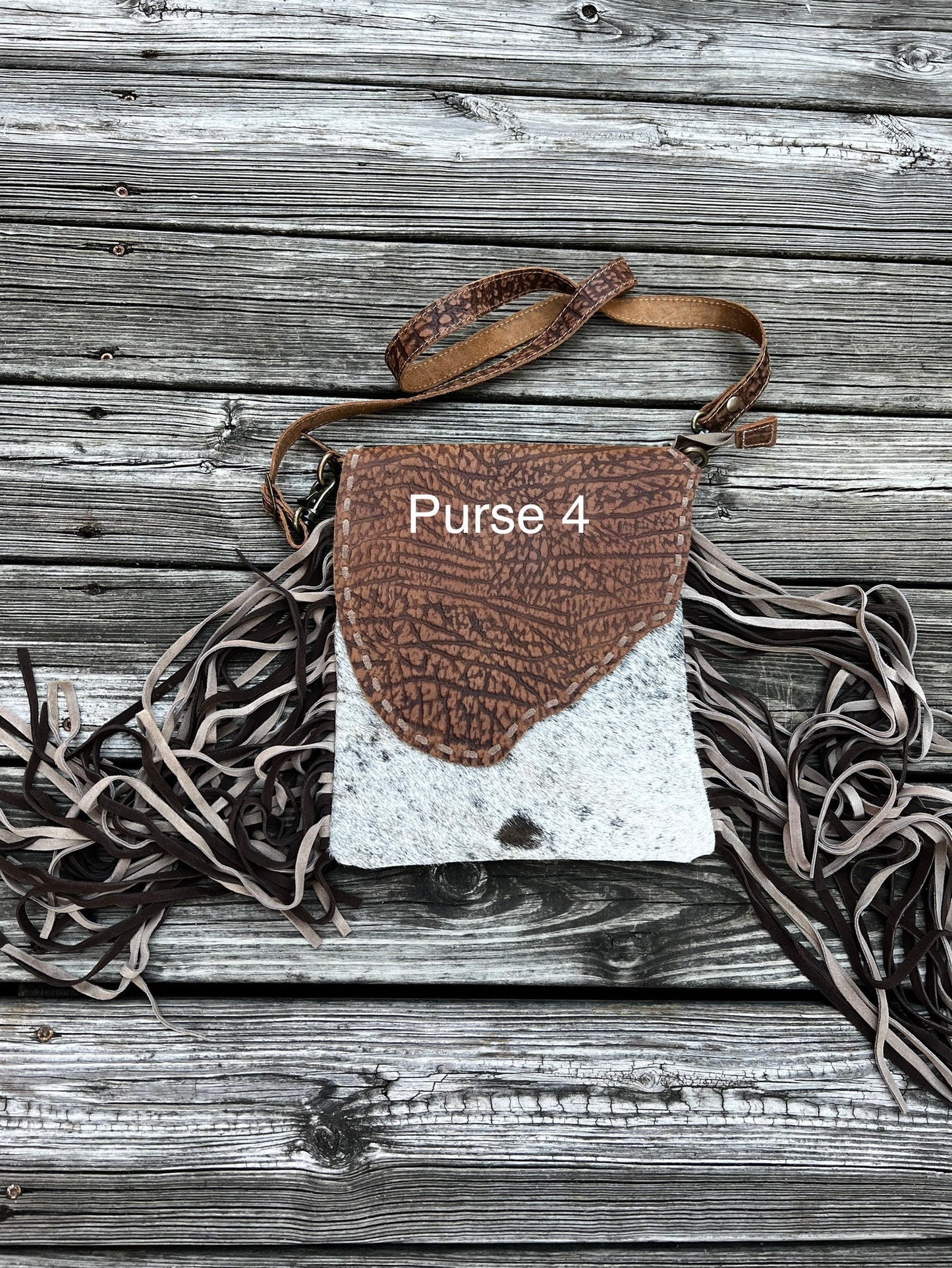 Conceal Carry Genuine bag, Leather bag, Cowhide crossbody bag, Genuine Hand-Tooled Leather purse, fringe bag, Shoulder Bag